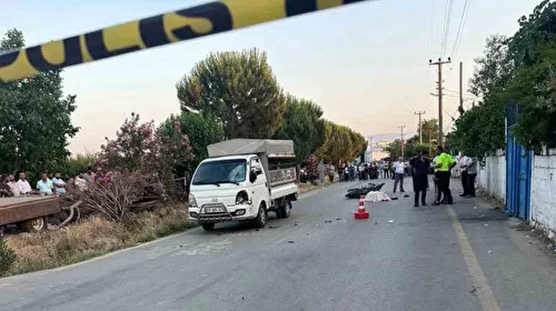 Aydın'da kamyonet ile motosiklet çarpıştı: Ölü ve yaralılar var