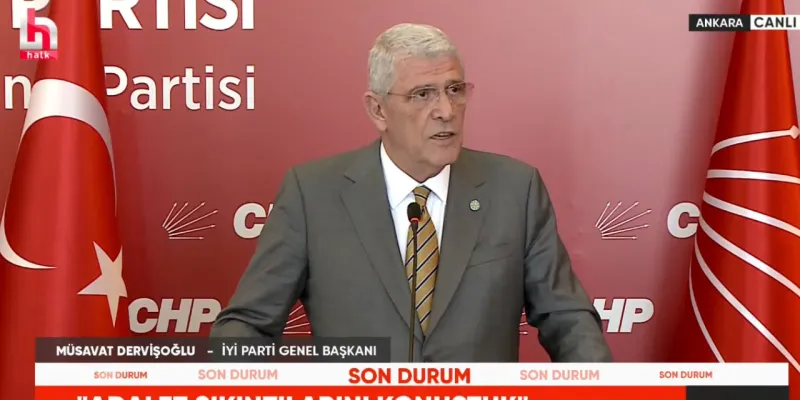 Dervişoğlu: İmamoğlu soruşturmalar kamu vicdanın yer bulmuyor