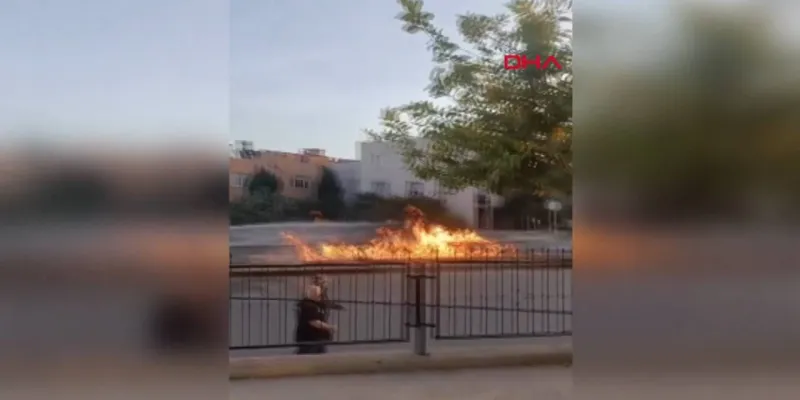 Doğal gaz sızıntısı olan yerde sigara yakmak isterken faciaya neden oldu: 2 yaralı