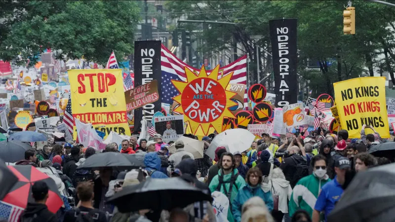Dokuzuncu büyük protesto, Trump milyonları öfkelendirdi