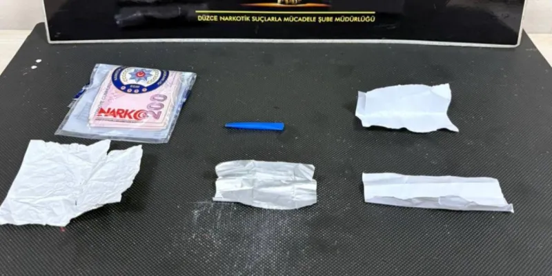 Düzce'de uyuşturucu operasyonu: 2 kişi tutuklandı