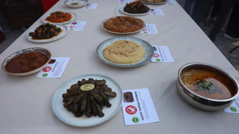 Gastronomi şehri Hatay'da 10 lezzet tescillendi