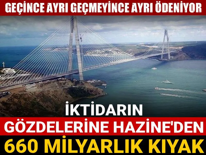 Hazine'den Yandaşlara 660 Milyar TL Kıyak! Şok Detaylar