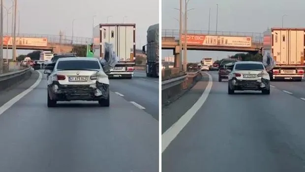 İstanbul'da trafikte görenler şaşkına döndü: Arka koltukta böyle taşıdı