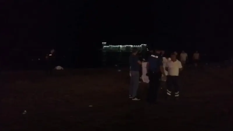 Kızkalesi'nde gece denize girdi canından oldu