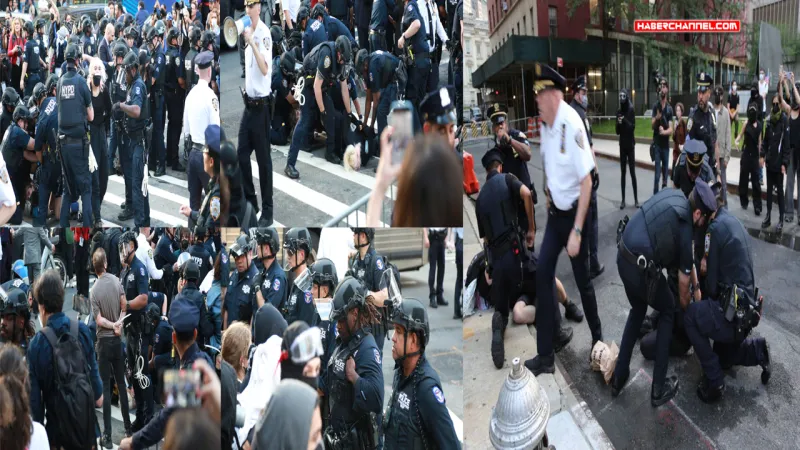 New York’ta, düzensiz göçmenlere destek için düzenlenen protestolarda '65 kişi' gözaltına alındı