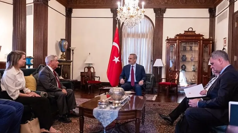 Bakan Hakan Fidan ABD'de Türk-Amerikan ilişkilerini masaya yatırdı