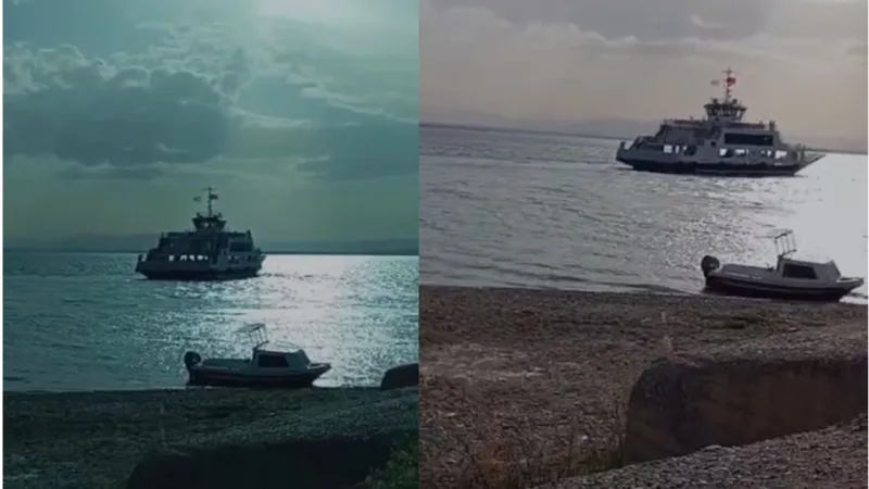 Feribot Fırtınaya Yakalandı! Yolcular Ölümle Burun Buruna Mı Geldi?