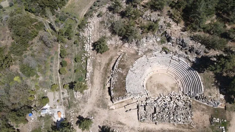 Hyllarima Antik Kenti Surları Gün Yüzüne Çıkıyor! Muğla'da Tarihi Keşif