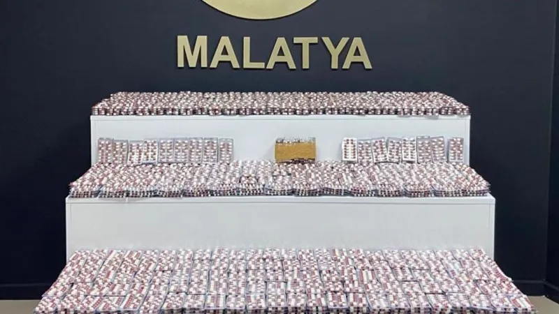 Malatya'da Şok Baskın! 21 Bin Uyuşturucu Hap Ele Geçirildi!