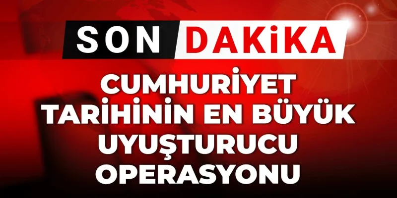 Şok Baskın! Ankara'da Cumhuriyet Tarihinin En Büyük Uyuşturucu Operasyonu