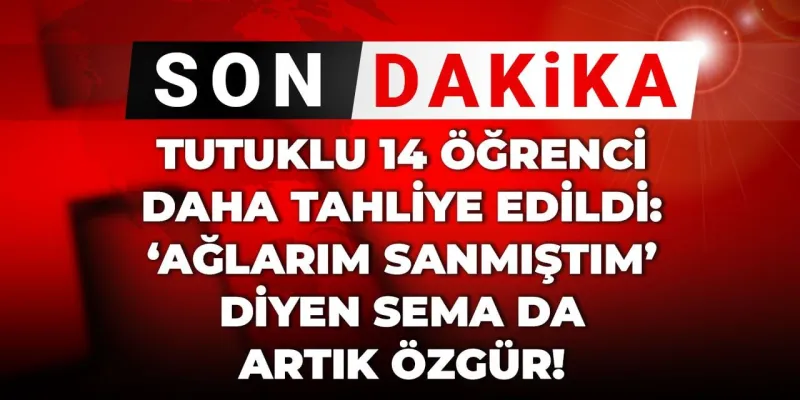İmamoğlu Protestosunda Tahliye Şoku! Sema da Özgür!