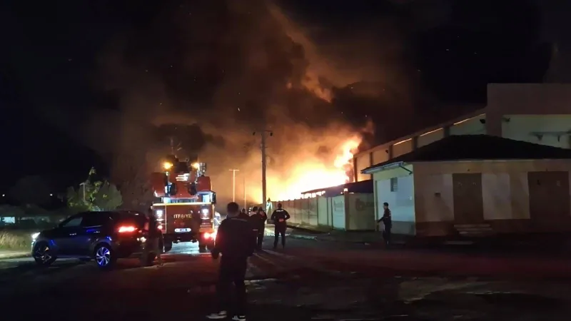 Samsun'da geri dönüşüm fabrikasında çıkan yangına müdahale ediliyor