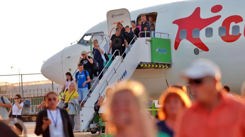 Slovakya'dan Gazipaşa-Alanya Havalimanı'na ilk sefer gerçekleştirildi