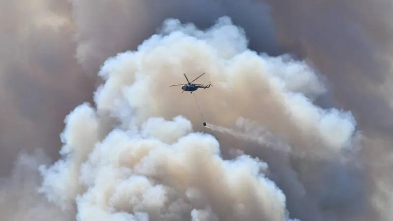Bakan Yumaklı'dan Yangın Açıklaması: Helikopter Filosu Rekor Düzeyde!