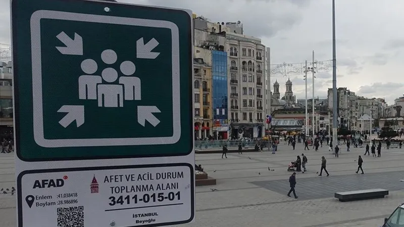 Türkiye'de afetlerde kullanılacak 31 bin güvenli toplanma alanı bulunuyor